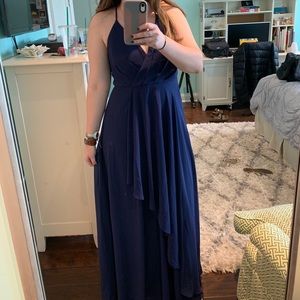 Navy Blue maxi dress